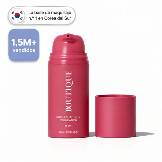 Boutique La base de maquillaje que se adapta al tono de la piel